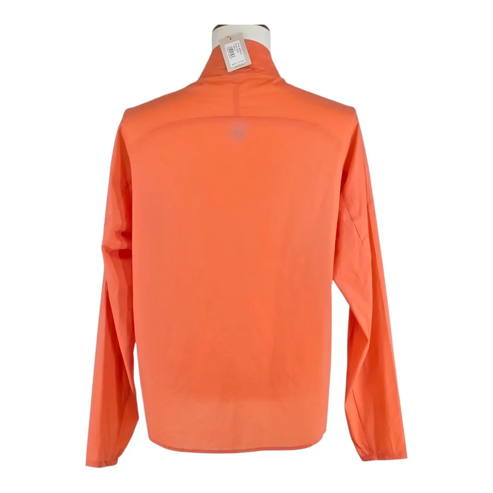 Quiet Luxury NWT Peter Millar Hyperlight Gust Jacket Men’s M Orange Windproof - Picture 2 of 14